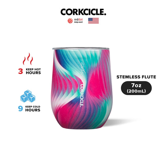 CORKCICLE : STEMLESS ELECTROCLASH KARIM RASHID 12 OZ