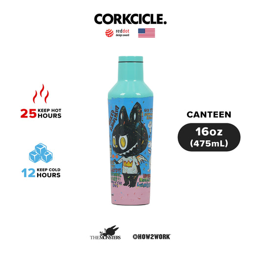 CORKCICLE : CANTEEN KASING LUNG TURQUIOSE LIGHT 16 OZ